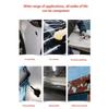 Heavy Duty Air Powered Square Sander Compatible for 75x100mm Sandpaper For Professional Surfaces Finishing Repair
