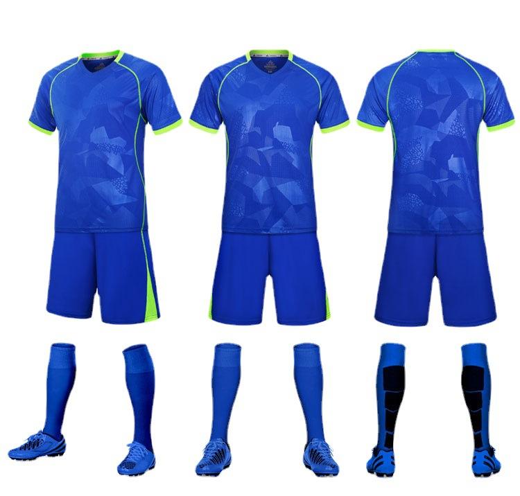 Light Board Football Suit, Training Suit, Men'S And Children'S Short-Sleeved Suit, Sports Jersey, Breathable Print