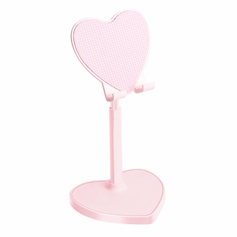 Adjustable Love Heart Desktop Phone & Tablet Holder Stand