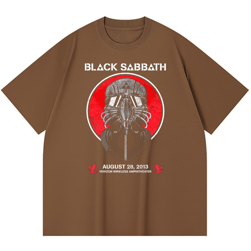 T-shirt Heavy Metal 230 g/m² 100% Bawełna Z Nadrukiem Zespołu Rockowego Popularnej Muzyki Unisex Ciężki Bawełniany T-shirt