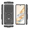 For Honor X60 Pro 5G/Magic7 Lite 5G Case PC+TPU Kickstand Phone Protector with Lens Cover