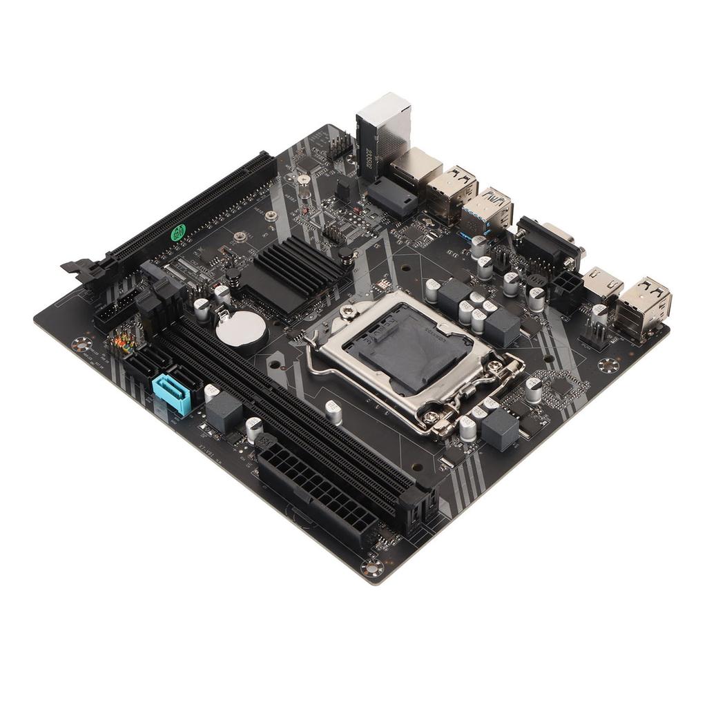DDR3 Motherboard Double Channel PCIe X16 SATA3.0 DDR3 4 USB2.0 2 USB3.0 3 Phase Power LGA 1155 Motherboard for Computer