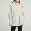 Adidas CNY Series Solid Color Fleece-Lined Sports Hooded Jacket Women Tops Han-Jade-White HZ2996
