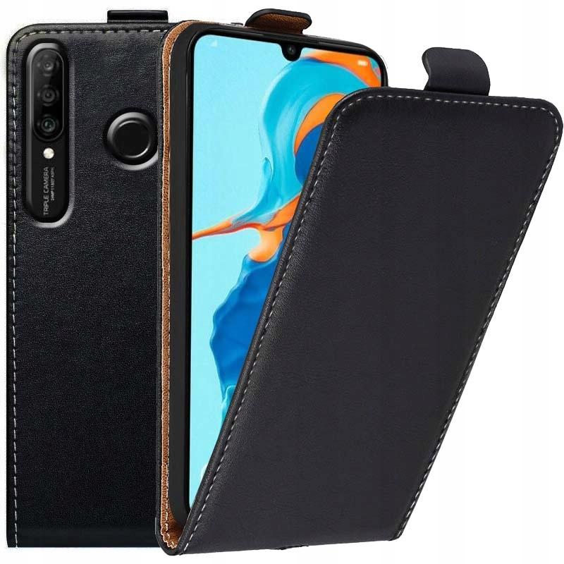 Flip case for HUAWEI P30 LITE Flexi black + 9H GLASS