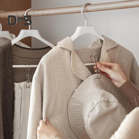 20 szt. stalowych metalowych klipsów z długim ogonem i haczykami, odpornych na rdzę, mocnych, sprężynowych, uniwersalnych, wiszących klipsów