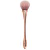 Premium Rose Gold Rouge Kost med Bløde Børstehår Makeup Værktøj til Contouring Highlighter og Løst Pudder