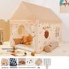 Children's Extra Long Indoor Princess Castle Tent with Mosquito Net