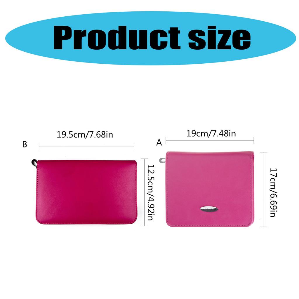 9Pairs Interchangeable Circular Knitting Needle Crochet Hook Set with Case 3.5mm-8.0mm for Knitting Weaving Sweater Hat