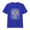 Unisexs Born In 1964 Birthday Vintage Perfectly Aged Made T Shirt Black Vintage Washed Soft Designer Clothes Slightly Breathable