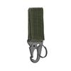 Brangdy Taktischer Nylon-Gurtband-Karabiner-Schlüsselanhänger
