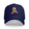 Cavapoo Labradoodle Goldendoodle Pudel Mischling Lässige Baseballkappe Laufen Hippie Hip Hop Hüte Frühling Sonnenschutz Baseballkappen