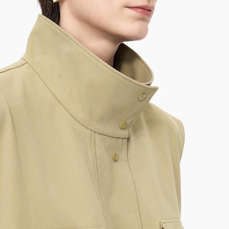 JNBY 25 Autumn Loose Stand-Collar Sleeveless Vest