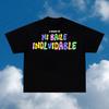 Hip Hop Streetwear Bad Bunny Print Tshirt Vintage Oversize T Shirt High Quality Print Cotton Clothing Harajuku Y2k Tops Unisex