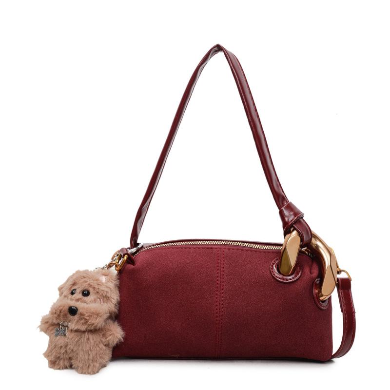 

2025 Ретро Высококачественная Текстура Сумка-подушка: Универсальная осенне-зимняя сумка-тоут и наплечная сумка большой вместимости. Bag Only