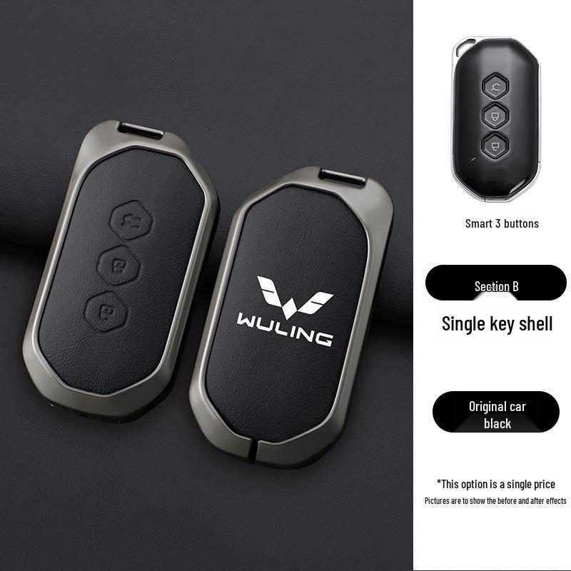 

High-End 2023 Wuling Capgemini Smart Key Cover - Unisex Car Protective Shell OPP Bag