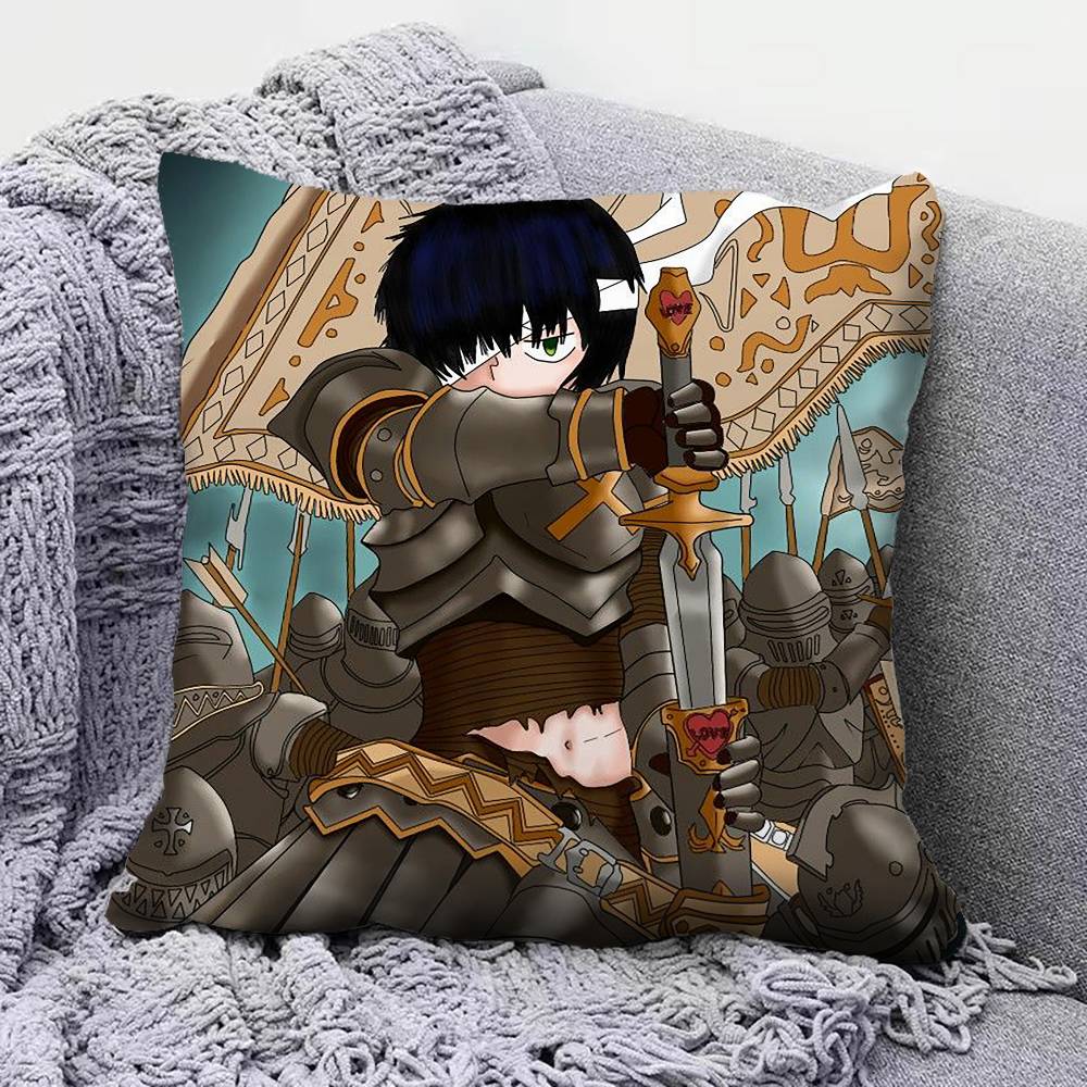 Urabe mikoto Mysterious Girlfriend X Anime Pillow Covers, Home Sofa Cushion Covers and Aecorative Custom