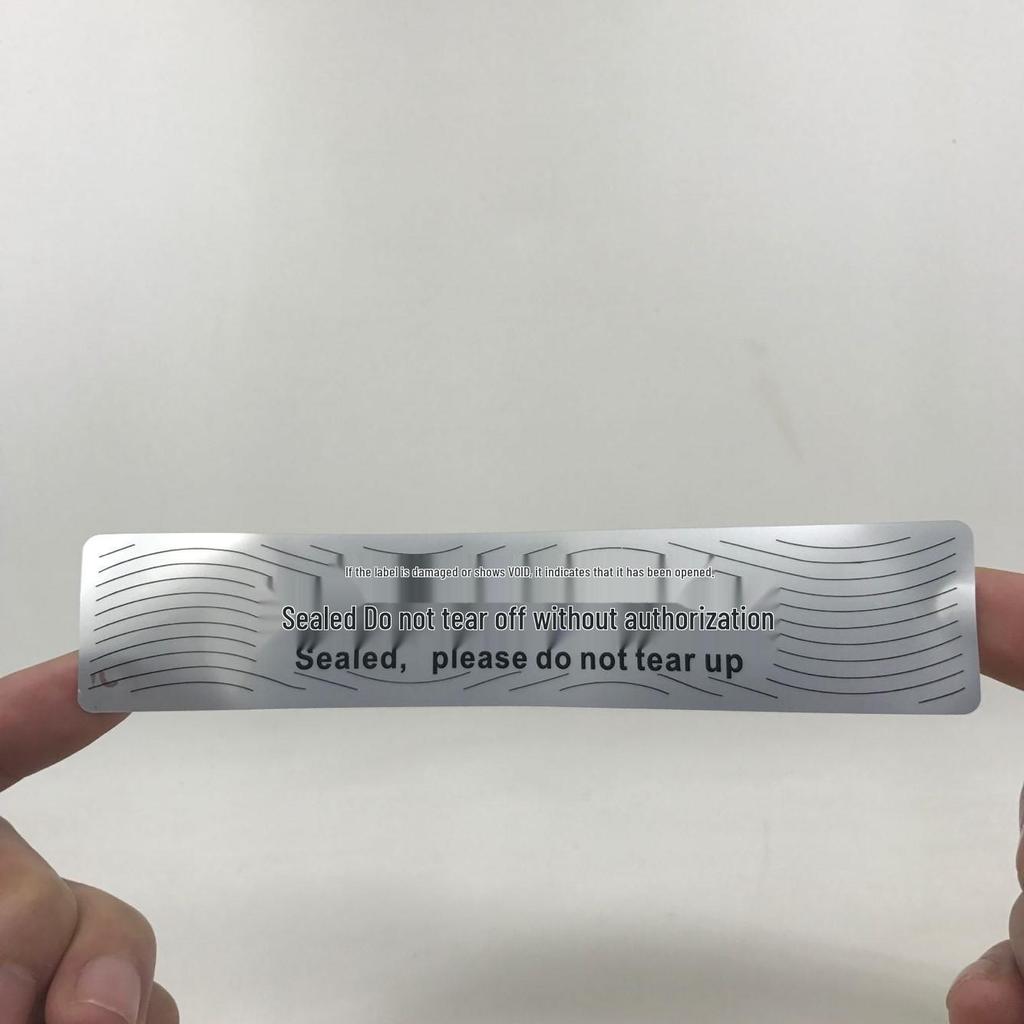 Tear-off Non-refundable Anti-Tamper Void Label Sticker - Self-adhesive, Disposable Seal