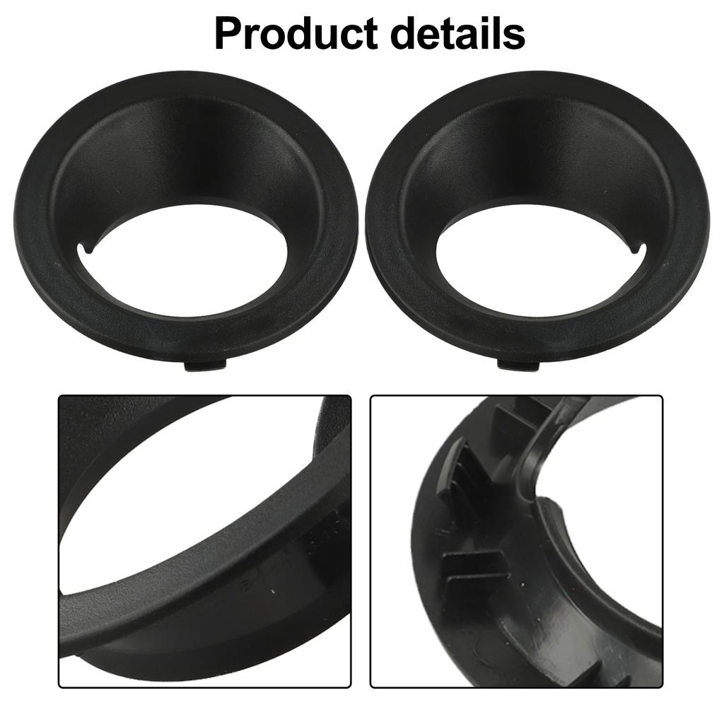 1 pezzo Copertura Trim Cornice Faro Antinebbia Paraurti Anteriore Auto Per BMW X3 04-06 51113400911 51113400912 Copertura Protettiva Cornice Faro Antinebbia Auto