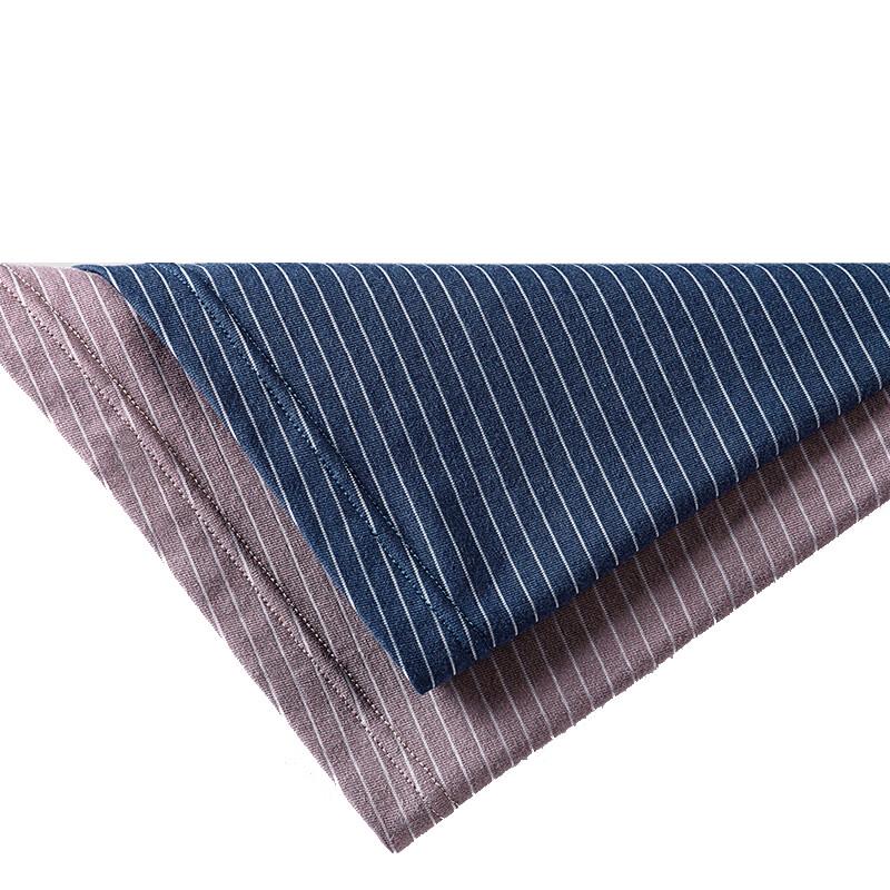 Cmierf Kuect Men's Striped Modal Cotton Mid-Waist Briefs 3-Pack