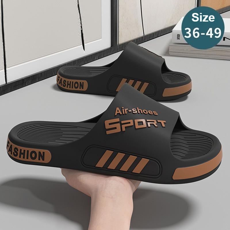 Stylish Men's and Women's Indoor Outdoor Non-Slip Slippers for Home and Summer Wear