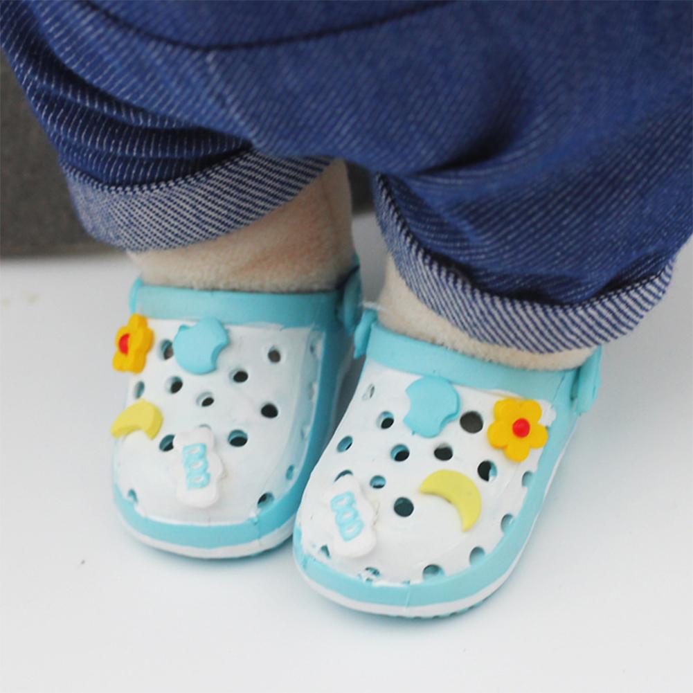 For LABUBU Slipper Shoes Suitable for 17cm Cotton Dolls Shoes Boots Toys Casual Sports Shoes Dolls Accessories DIY Doll Toys