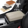 Car Armrest Mat Center Console Arm Rest Protection Cushion Auto Armrests Storage Box Cover Pad for Model S X 3 Y Roadster