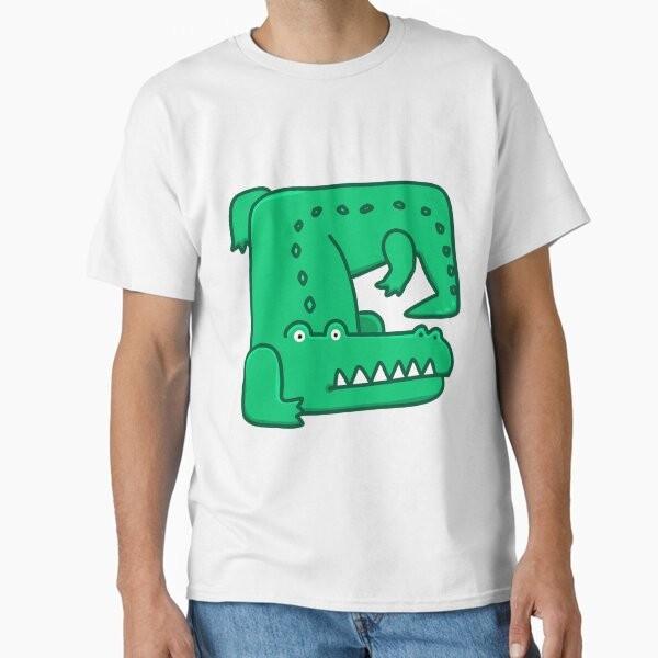 

A square alligator Classic T-Shirt T-Shirt Made in US/AUS Size S-2XL Unisex T-Shirt L