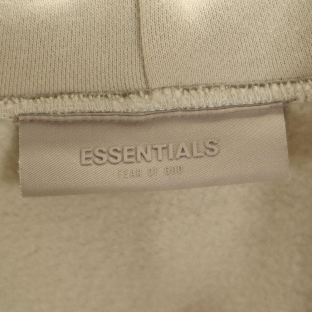 ESSENTIALS Long sleeve Sweatshirts XL beige Back brushed Men's Used