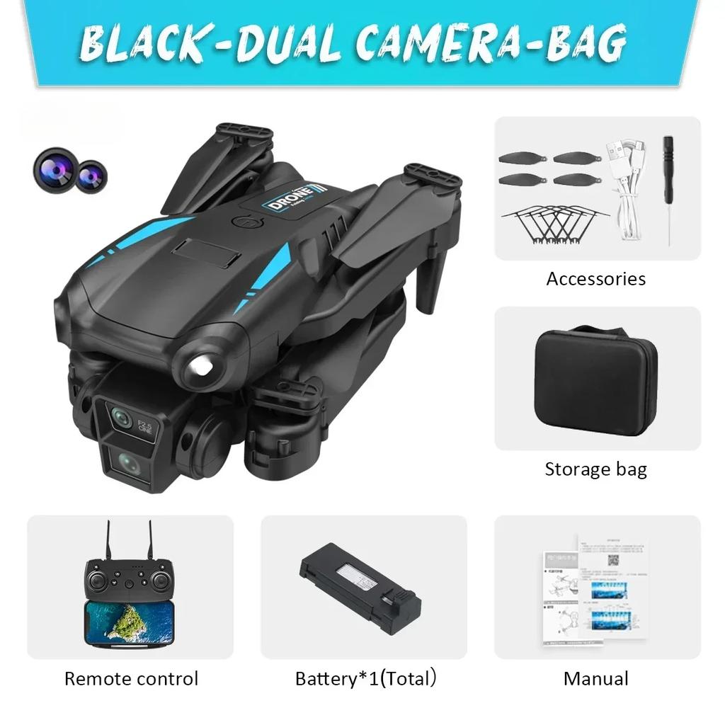 New M16 Drone 5G Optical Flow Switching Drone Dual Camera GPS 4K Aerial Drone Wifi FPV Foldable Remote Control Toy Chlidren Gift