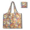 Large Capacity Foldable Eco-friendly Polyester Shopping Bag with Customizable Print and Fast Shipping