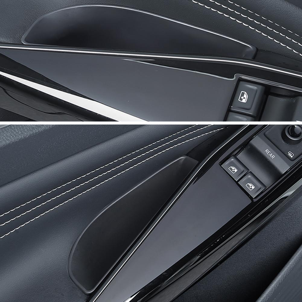 For Volkswagen VW ID3 ID4 X ID6 Crozz Door Handle Storage Car Tray Interior Box Armrest Accessories Holder Door Organizer U0S3