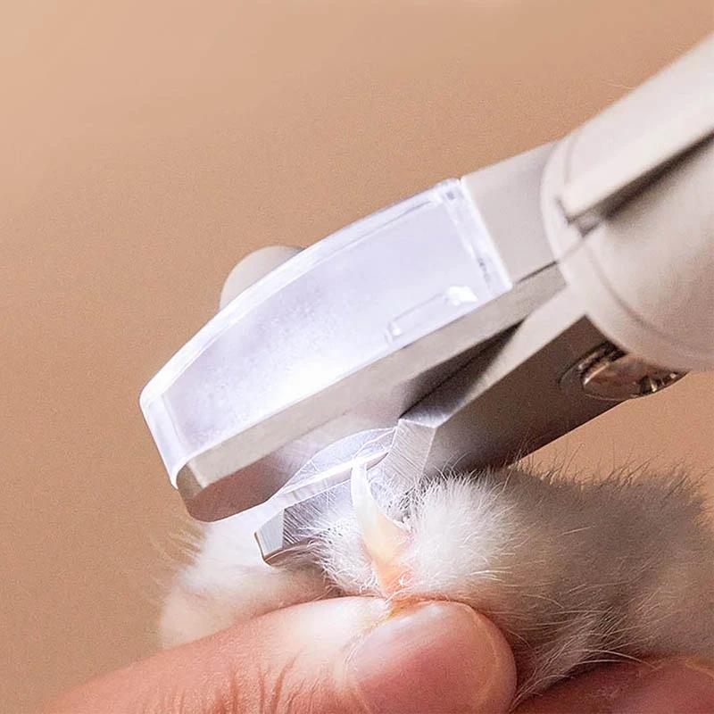 Xiaomi PETKIT nožnice na strihanie nechtov pre psov pre psov a mačky nožnice na strihanie pazúrov pre domáce zvieratá nožnice na strihanie nechtov s LED svetlom