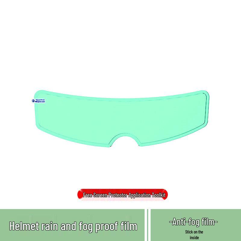 Waterproof Anti-fog Rainproof Film for Motorcycle Helmets – Full or Half Face Visor