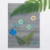Blue A5 Sun Art Paper Kit Sunprint Kit Cyanotype Paper With Acrylic Panel Solar Drawing Paper Sensitivity Nature Printing Paper