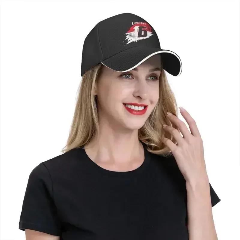 Cappellino da Baseball Sportivo Cool Charles Leclerc 16 per Uomo Donna Personalizzato Regolabile Unisex Cappello da Papà Outdoor