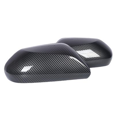 1 Pair Rearview Mirror Cap Carbon Fiber Style Exterior Rear View Mirror Housing Replacement for Camry 2018-2024