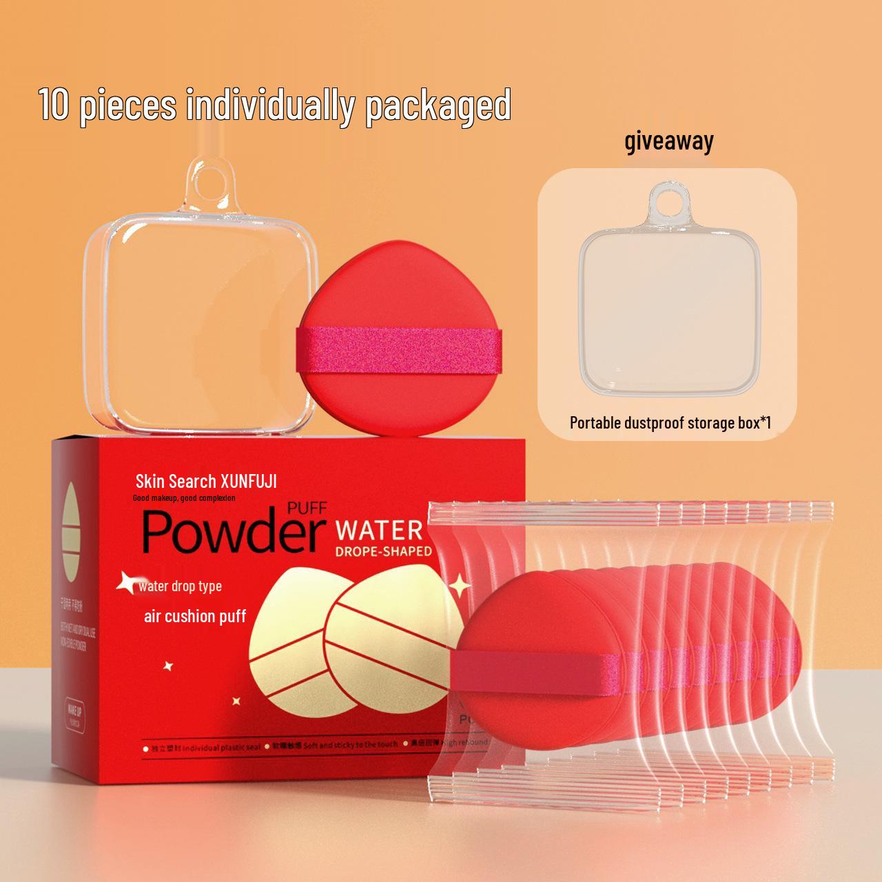 

Dual-Sided Pineapple Egg Yolk Makeup Sponge for Wet & Dry Use