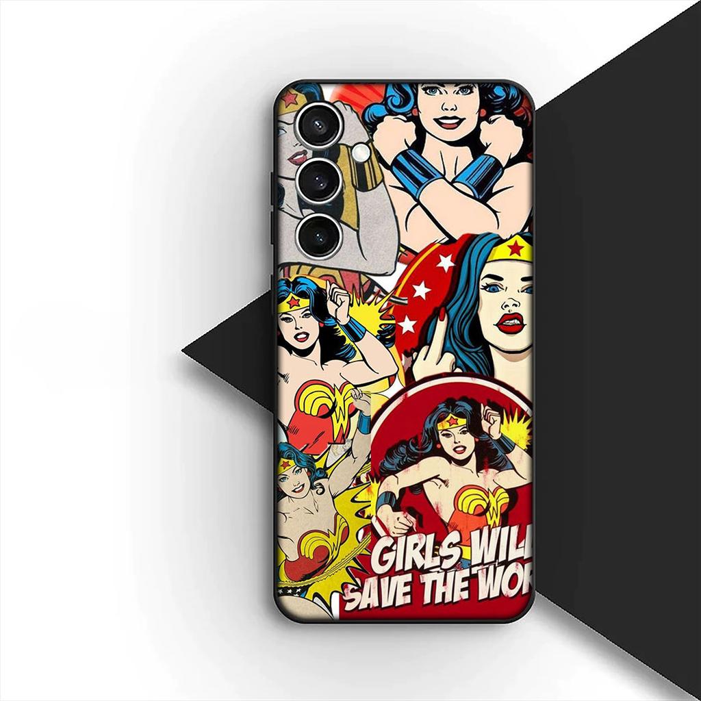 Wonders DC Movie Woman Silicone Cover for Motorola Moto Edge 70 60 Fusion NEO Pro G Stylus G56 G96 G04 G05 20 Coque Phone Case