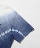 UJ BECOMING Belly Tie-Dye Short Sleeve T-Shirt - Navy