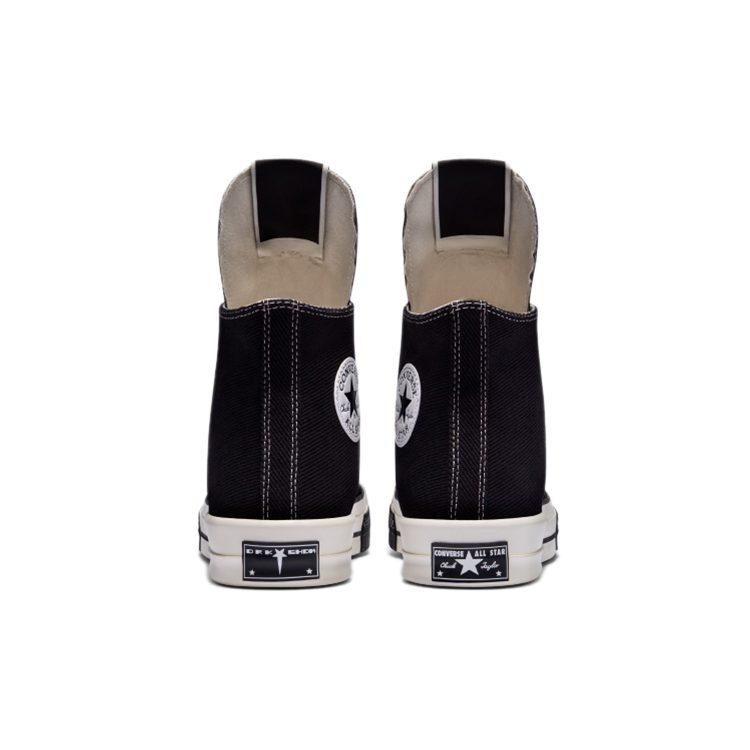 Chuck 70 Rick Owens x Chuck 70 Turbodrk Converse High 'Černá' 172344C