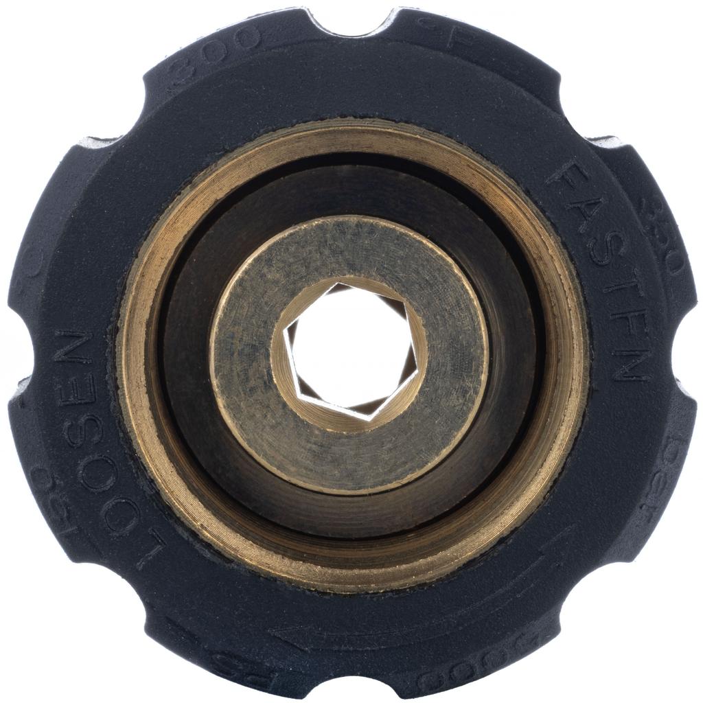 Adapter / swivel adapter for connecting pressure washer hoses 2x GW M22x1.5mm