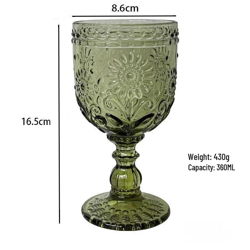 

Набор бокалов для вина и воды Shangqi Crystal