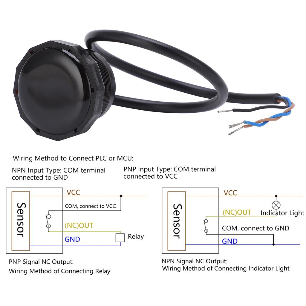 Sensor Infrared Detection Photoelectric Sensing Switch Distance Security Alarm Parts DC5‑24V