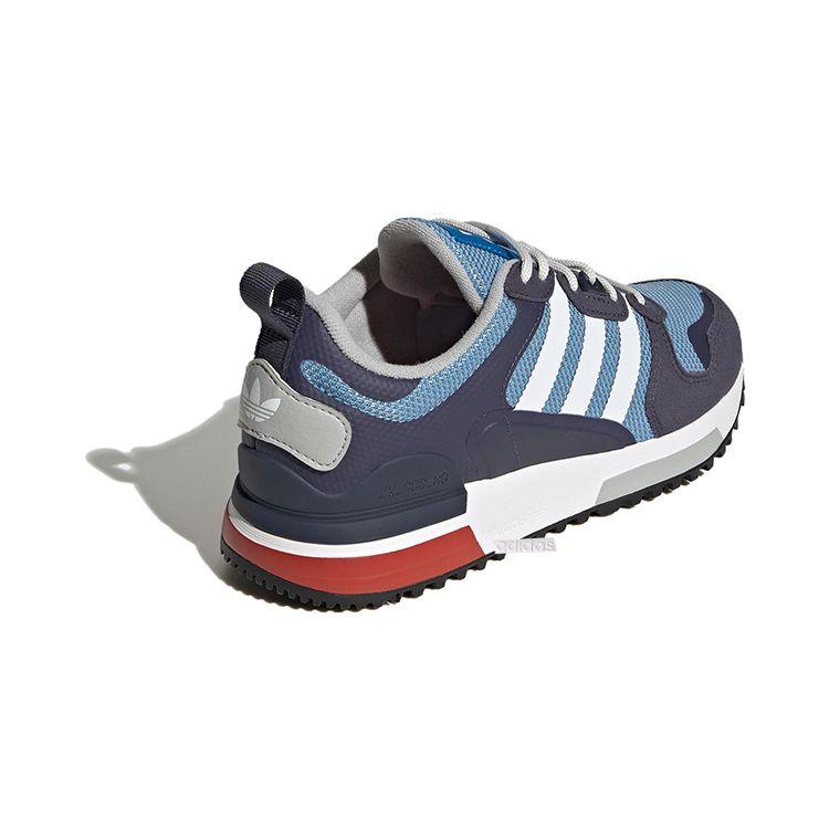 Adidas Originals ZX 700 Sports Breathable Low-Top Kids Casual Shoes Kids sneaker Black Blue HP8871