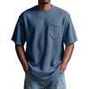Herren Oversize T-Shirt Sportshirt Herren Tops Kurzarm
