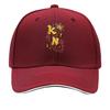 Royal Crown Street Lettering Emblem Sandwich Baseball Cap Sun Cap Outdoor Workouts Hat
