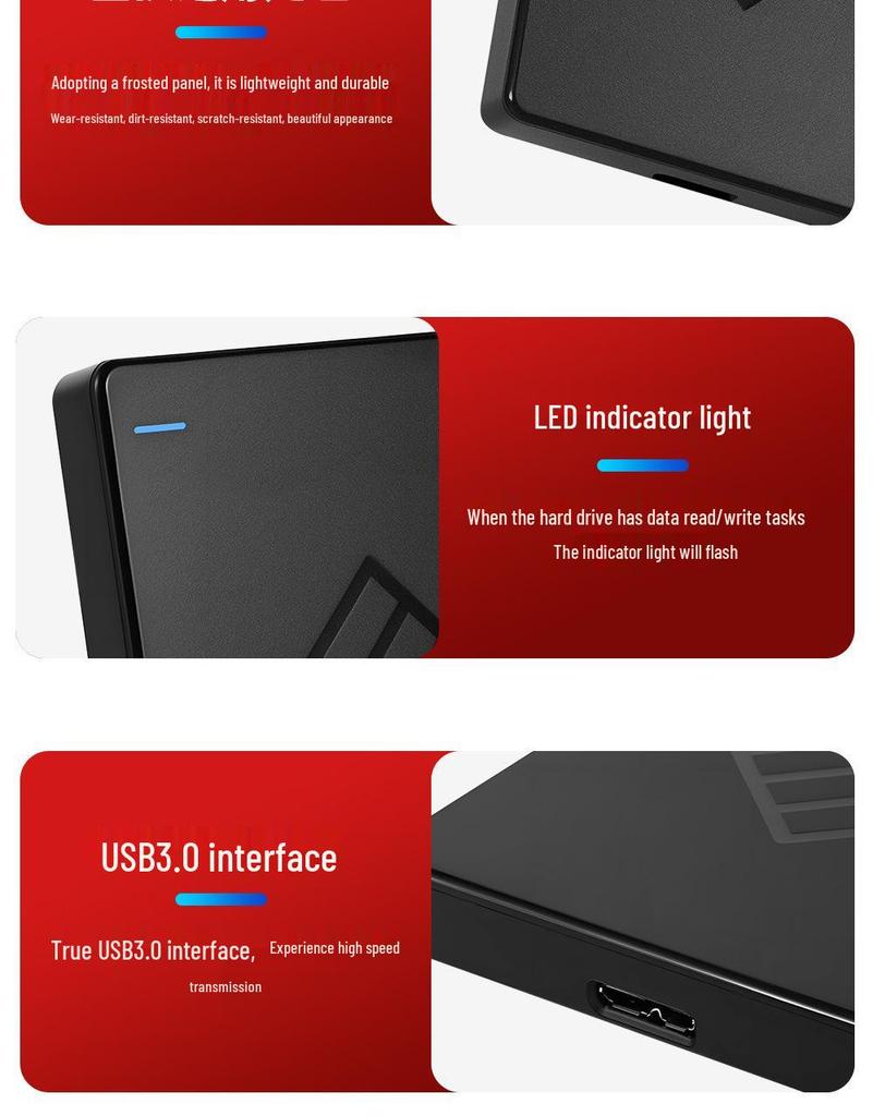 High-Capacity 1TB USB SSD for Mobile, PC & PS5 Gaming