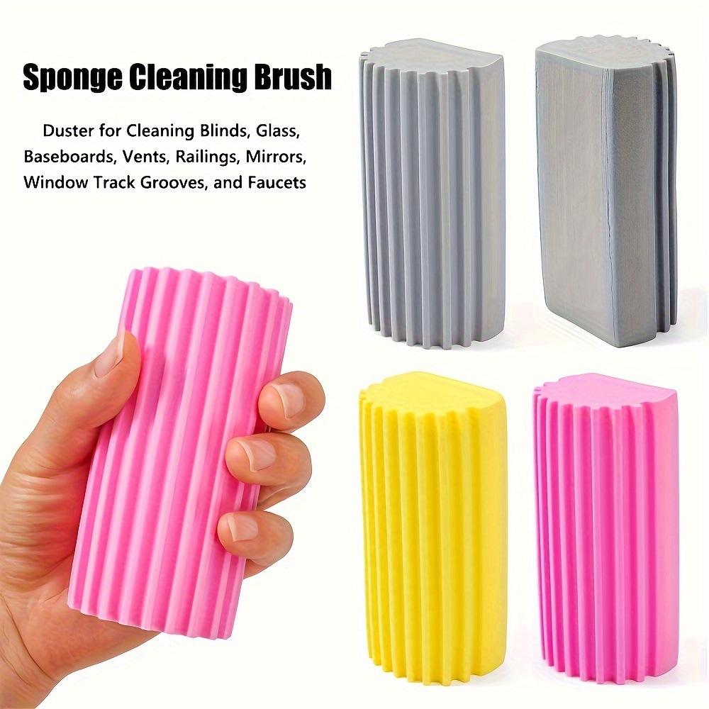 1/4PCs PVA Soft Motorcycle Cleaning Sponges Strong Absorbent Sponge Household Cleaning Sponge Car Washing Auto Care CleanTool