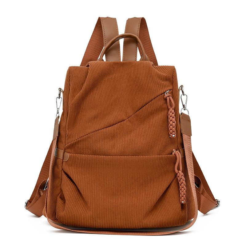 Rucksack, Lässiger Multifunktionaler Diebstahlsicherer Rucksack, Schüler-Schulranzen mit großem Fassungsvermögen