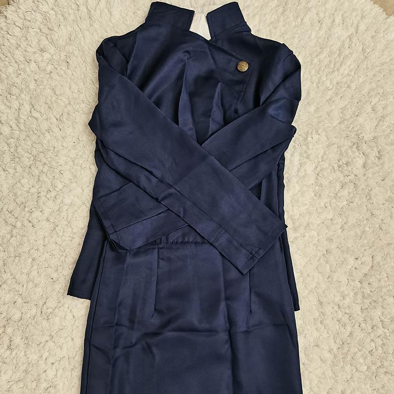 Zenin Maki Cosplay Kostüm Mit Oberteil Röcken Komplettes Set Maki Uniform Für Anime Comic Con Halloween Party Zenin Maki Outfits